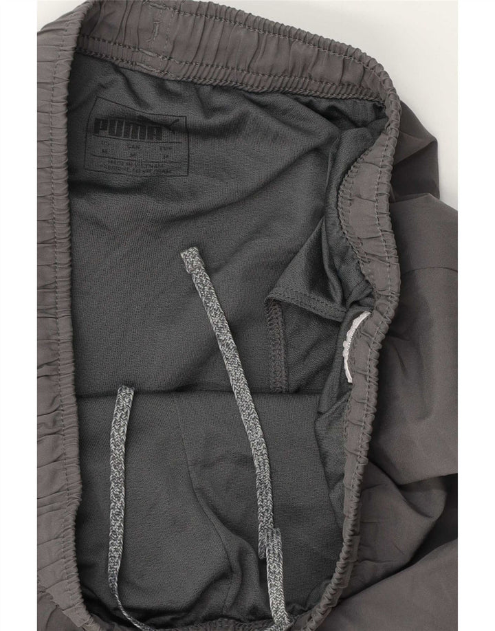 Puma Mens Sport Shorts Medium Grey Colourblock