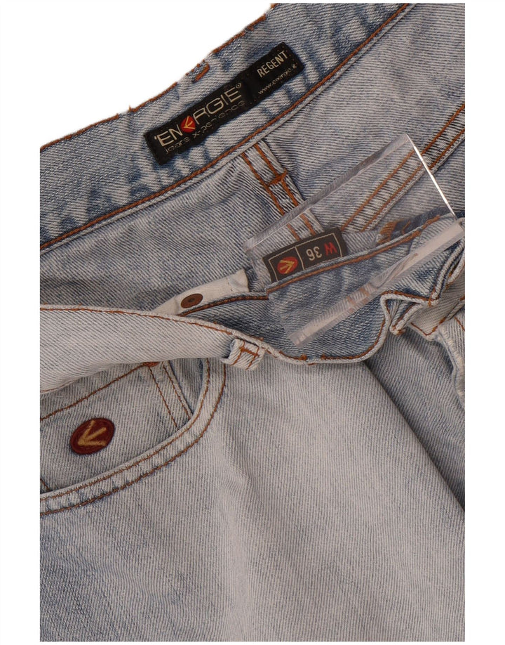 Energie Mens Regent Bootcut Jeans W36 L30 Blue