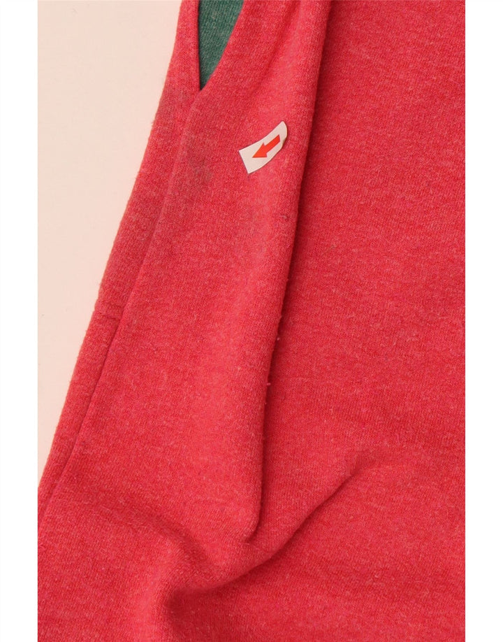 Vintage Womens Full Tracksuit UK 10 Small  Pink Colourblock