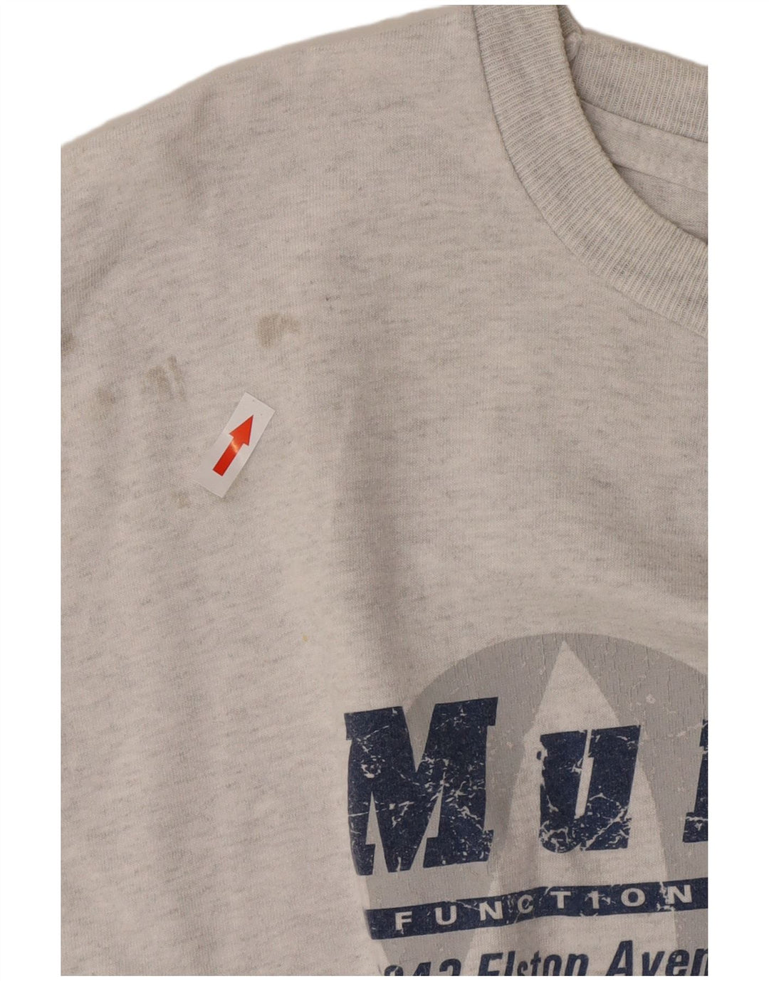 Murphy & Nye Mens Graphic T-Shirt Top XL Grey Cotton