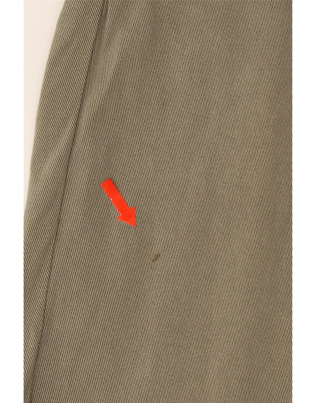GUESS Womens Straight Chino Trousers W29 L29 Khaki Cotton Vintage Guess and Second-Hand Guess from Messina Hembry 