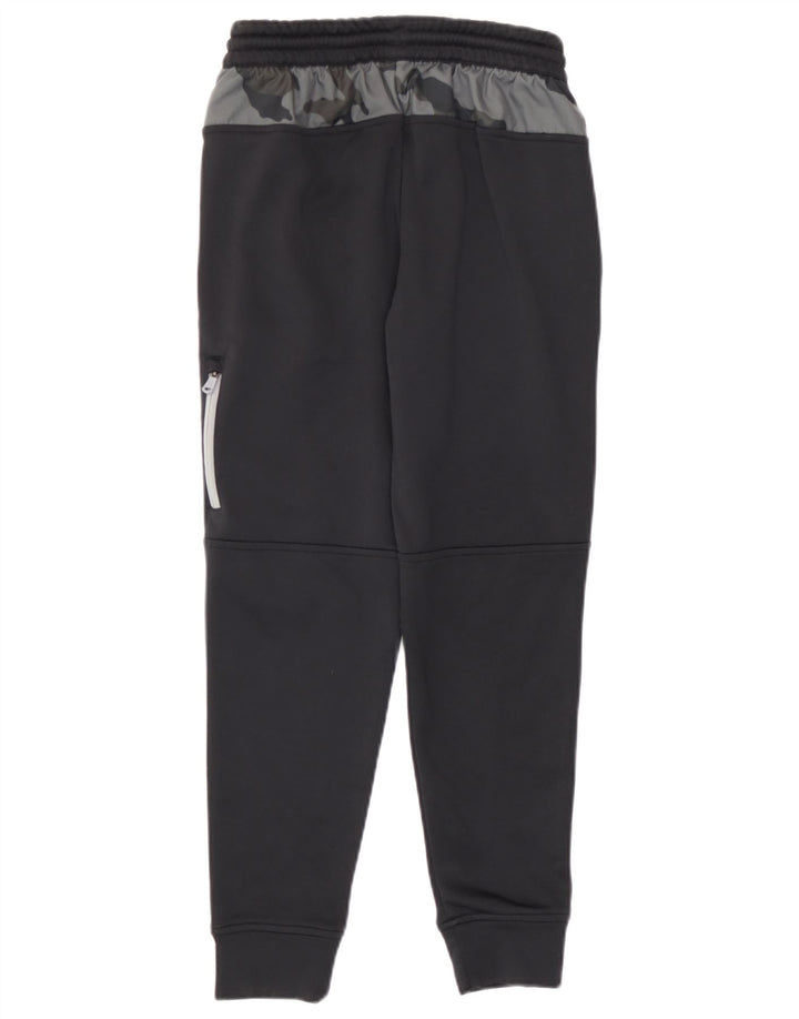 Under Armour Boys Tracksuit Trousers Joggers 9-10 Years Medium Black