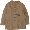 Marks & Spencer Womens St. Michael 4 Button Blazer Jacket UK 18 XL Brown