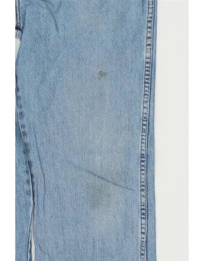 WRANGLER Mens Regular Fit Straight Jeans W34 L32 Blue Cotton | Vintage Wrangler | Thrift | Second-Hand Wrangler | Used Clothing | Messina Hembry 