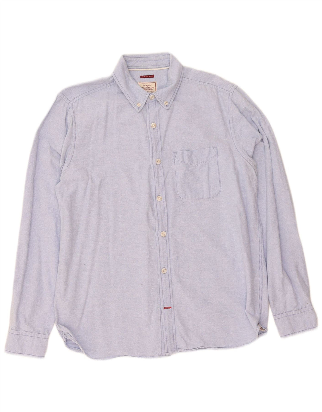 Fat Face Mens Shirt Medium Blue Cotton