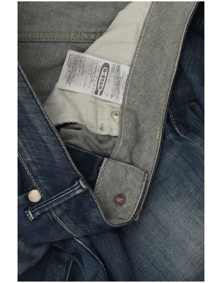 G-Star Womens Flared Jeans W33 L32 Blue Cotton