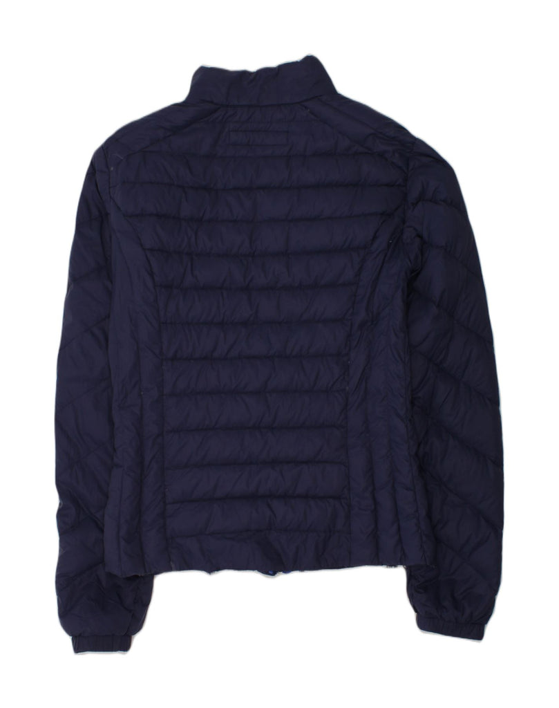 TRUSSARDI Girls Padded Jacket 14-15 Years Navy Blue Polyester | Vintage Trussardi | Thrift | Second-Hand Trussardi | Used Clothing | Messina Hembry 