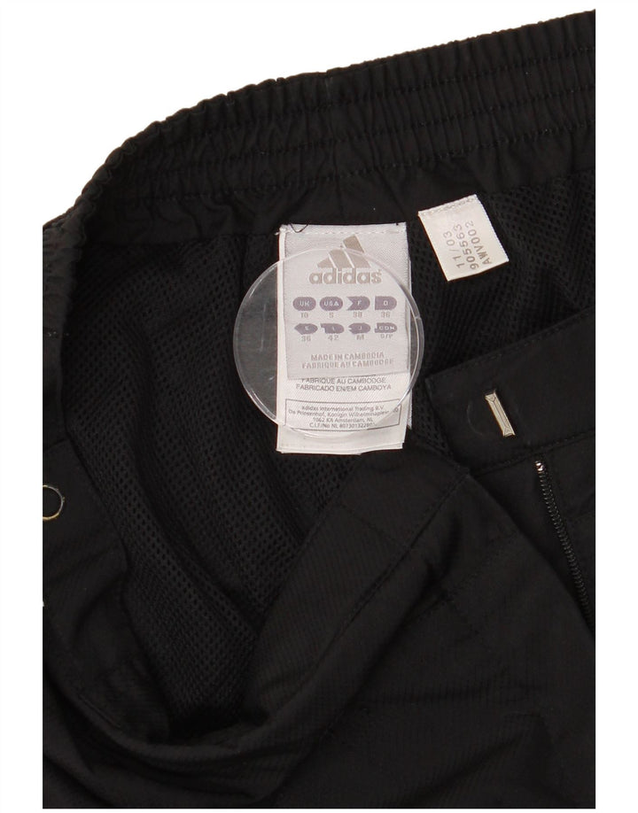 Adidas Womens Clima Proof Capri Tracksuit Trousers UK 10 Small Black