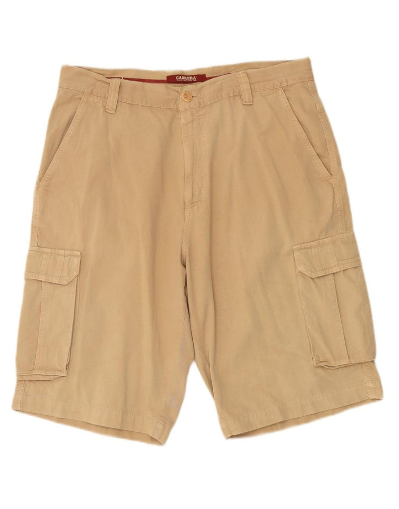 CARRERA Mens Cargo Shorts W36 Large  Beige Cotton Vintage Carrera and Second-Hand Carrera from Messina Hembry 