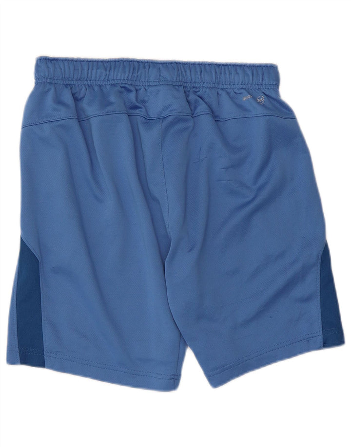 Russell Athletic Mens Sport Shorts Medium Blue Colourblock Polyester