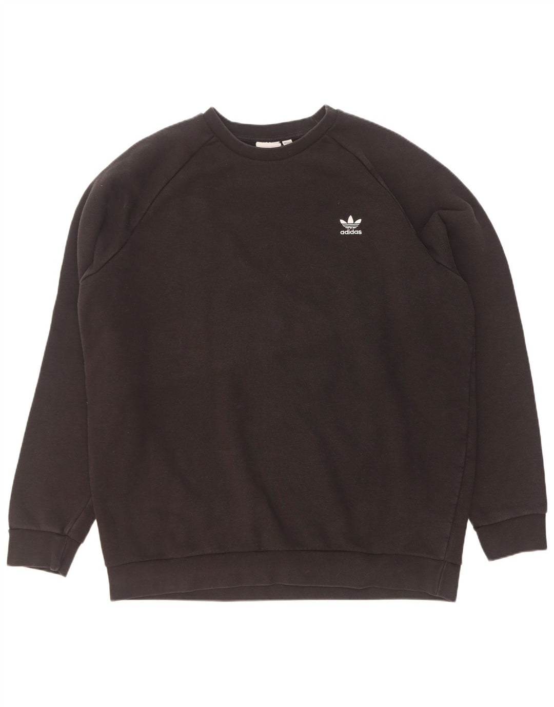 Adidas Mens Sweatshirt Jumper XL Black Cotton