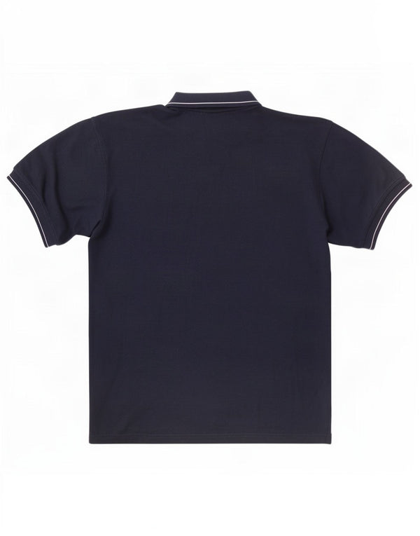 Umbro Mens Polo Shirt XL Navy Blue Polyester