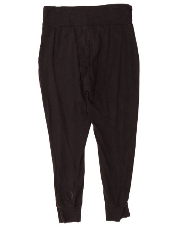 Nike Womens Dri Fit Tracksuit Trousers Joggers UK 14 Medium Black