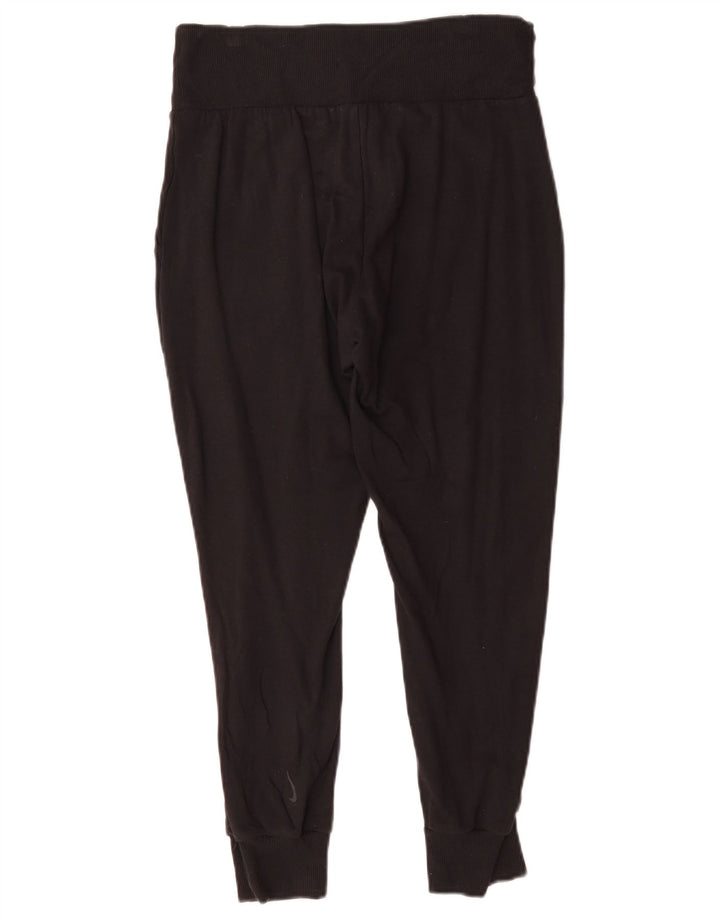 Nike Womens Dri Fit Tracksuit Trousers Joggers UK 14 Medium Black