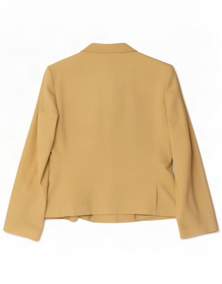 Elegance Womens Blazer Jacket UK 16 Large Beige
