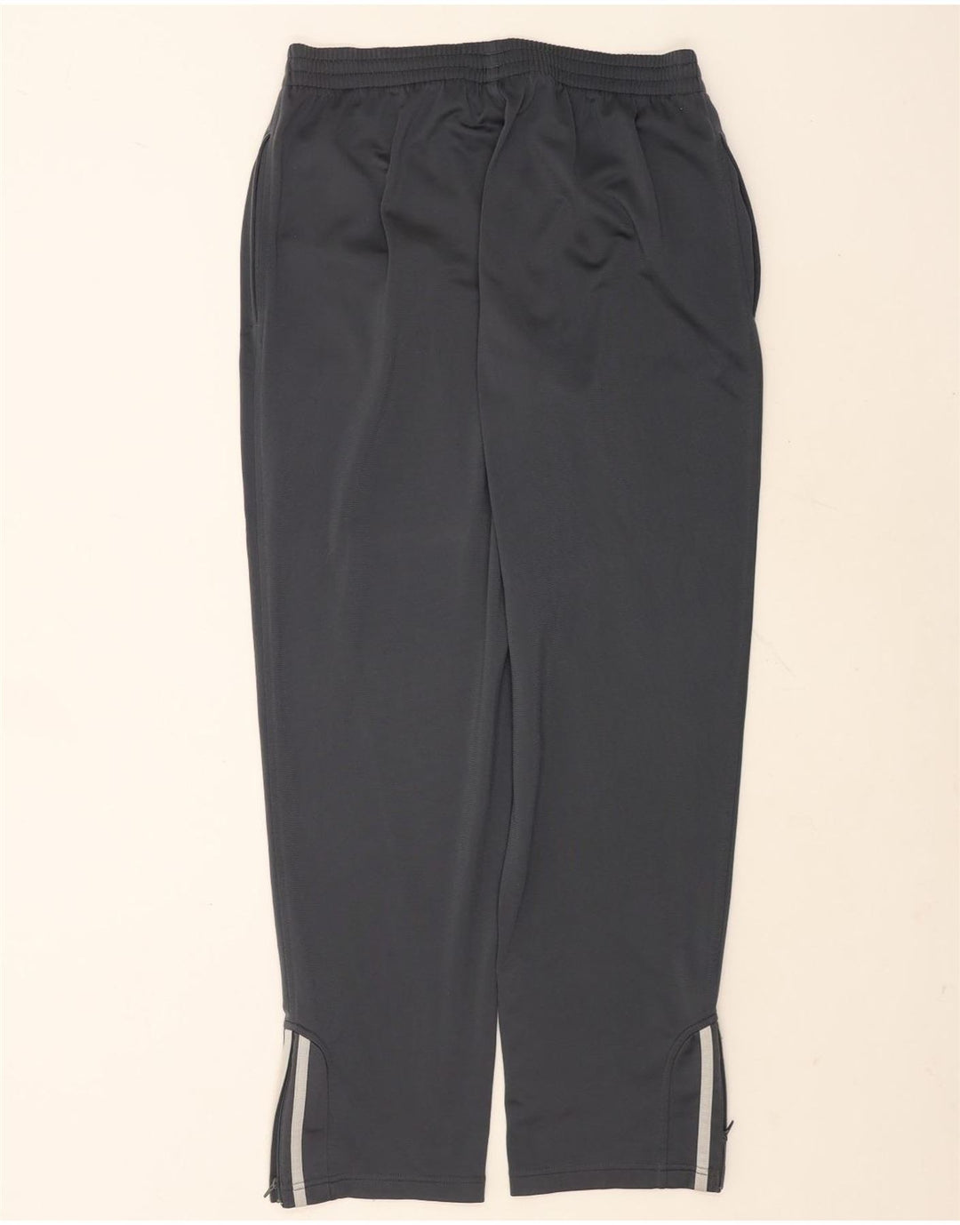 Adidas Mens Tracksuit Trousers UK 38/40 Medium Grey Polyester