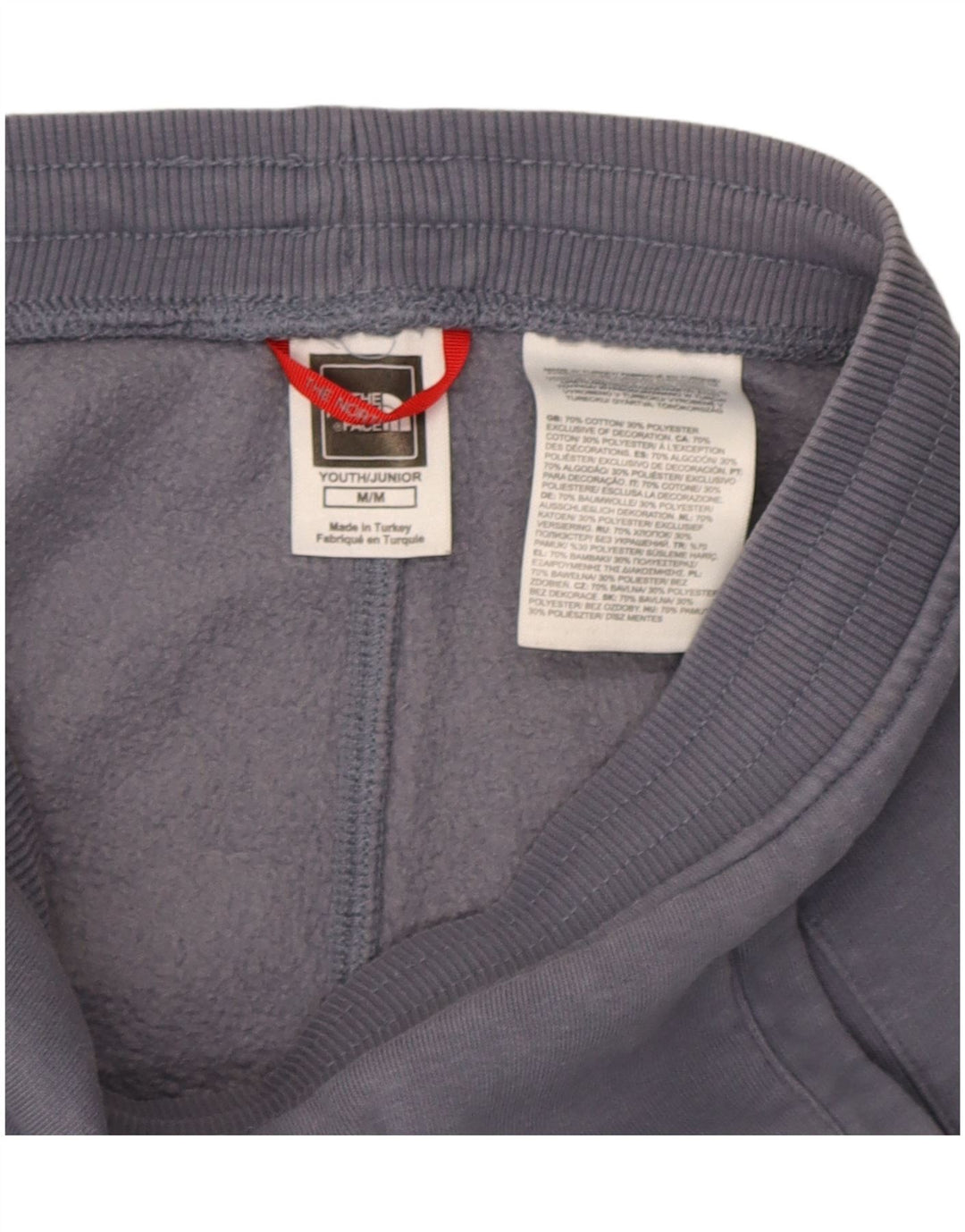 The North Face Boys Tracksuit Trousers Joggers 9-10 Years Medium Grey