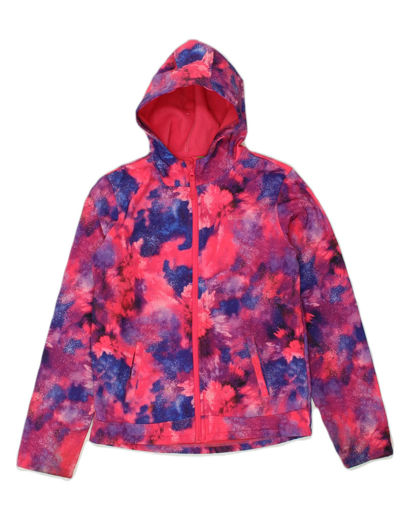 MOUNTAIN WAREHOUSE Girls Zip Hoodie Sweater 12-13 Years Multicoloured | Vintage Mountain Warehouse | Thrift | Second-Hand Mountain Warehouse | Used Clothing | Messina Hembry 