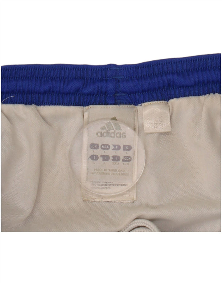 Adidas Mens Sport Shorts Large  Blue Polyester