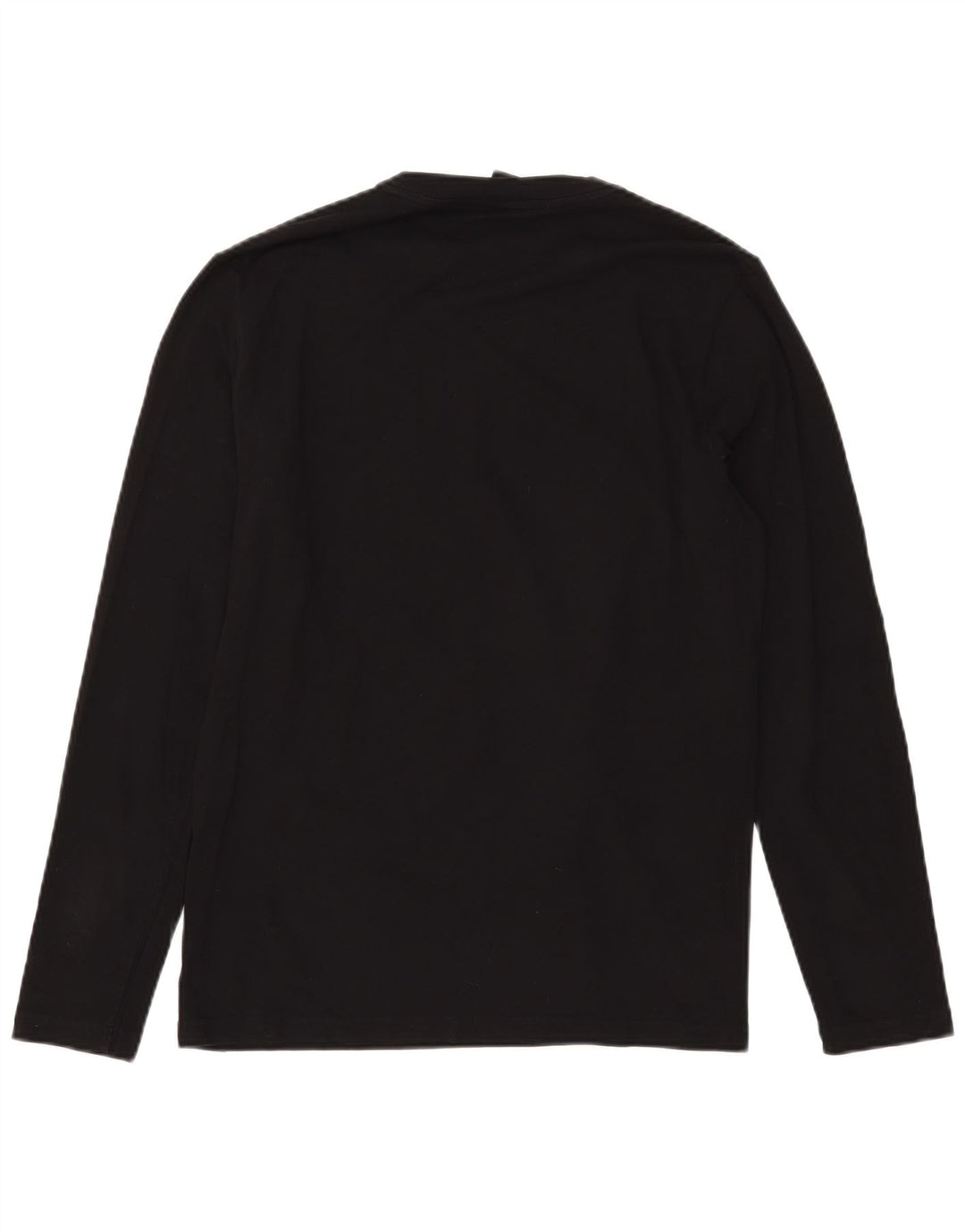 Hugo Boss Mens Top Long Sleeve Medium Black Cotton