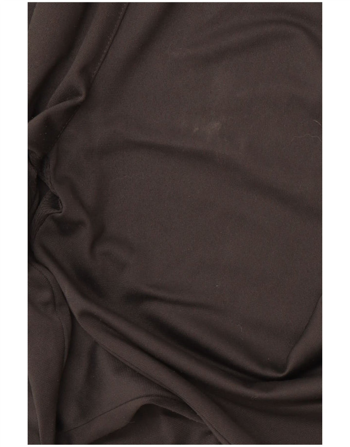 NIKE Mens Dri Fit Tracksuit Trousers Small Black Polyester