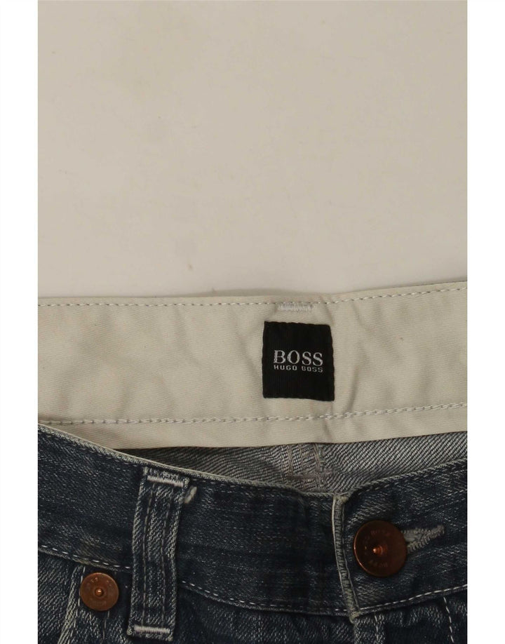Hugo Boss Mens Loose Jeans W36 L27 Blue