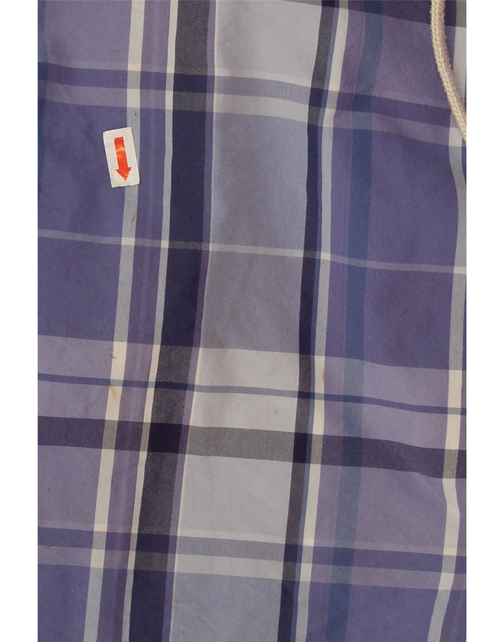 Polo Ralph Lauren Mens Swimming Shorts Medium  Blue Check Polyester