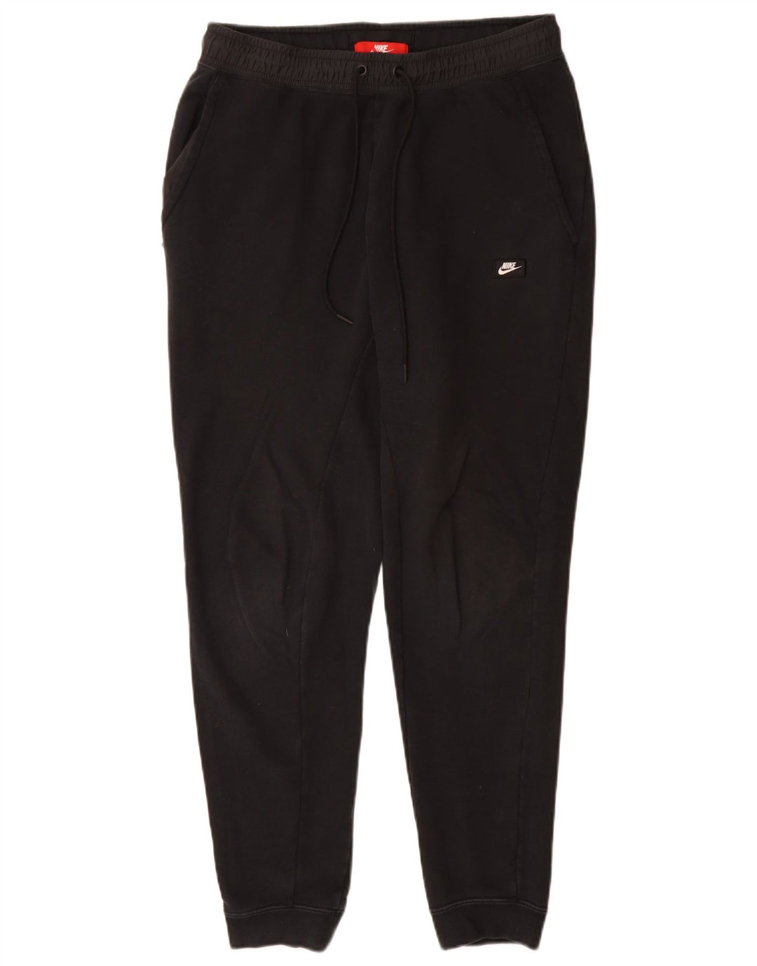 Nike Mens Tracksuit Trousers Joggers Medium  Black Cotton