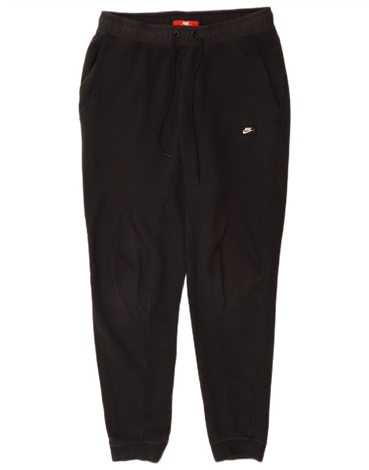 Nike Mens Tracksuit Trousers Joggers Medium  Black Cotton