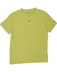 TOMMY HILFIGER Mens T-Shirt Top XL Green Cotton