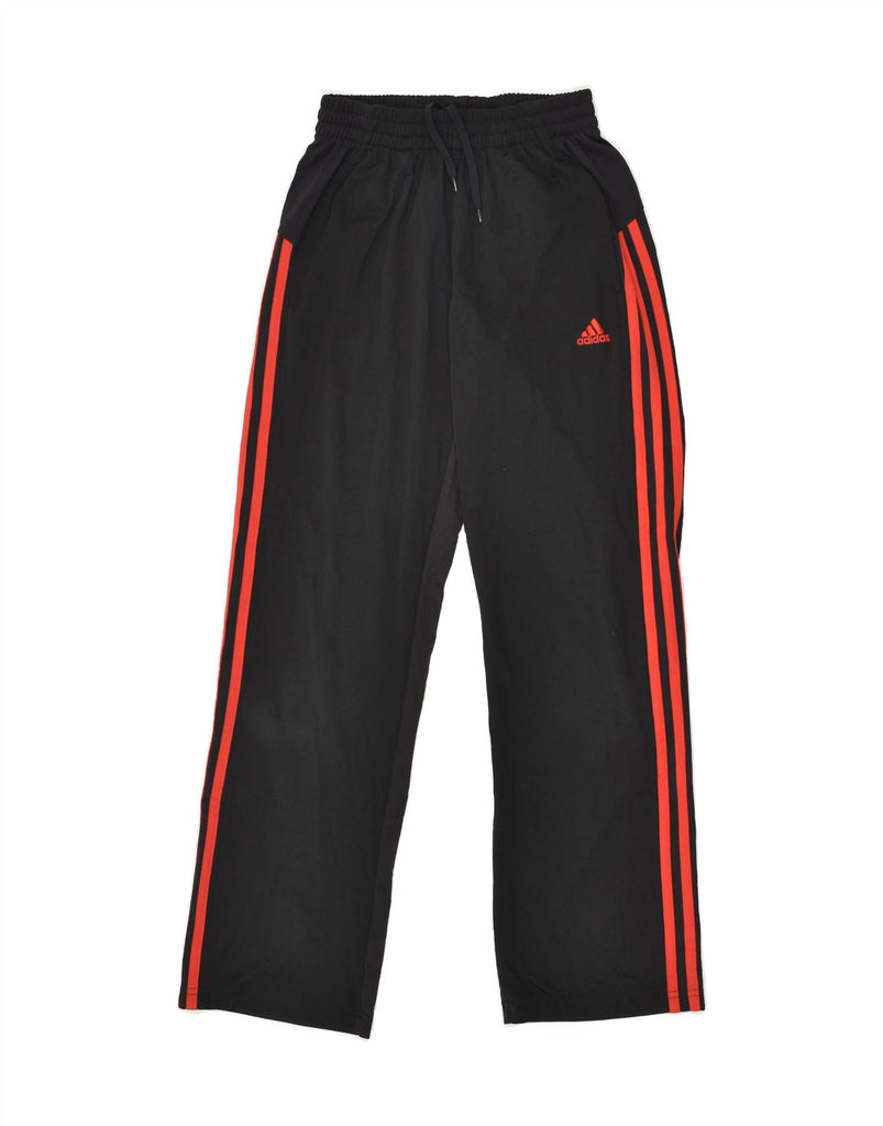 ADIDAS Boys Tracksuit Trousers 10-11 Years Medium Black Polyester | Vintage Adidas | Thrift | Second-Hand Adidas | Used Clothing | Messina Hembry 