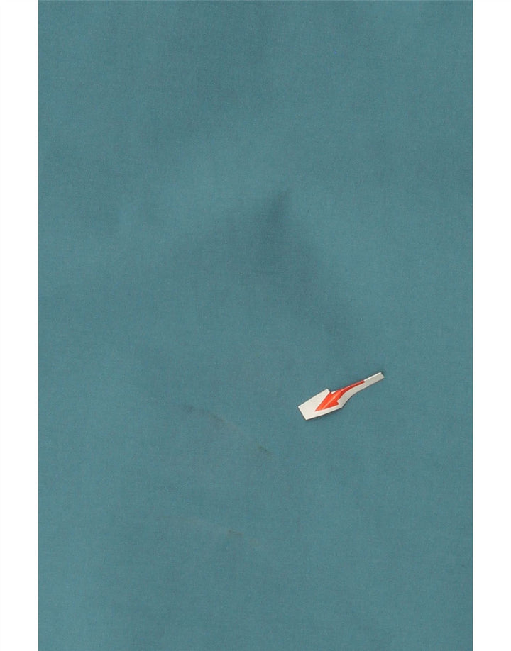 Killtec Womens Hooded Windbreaker Jacket EU 38 Medium Blue Colourblock