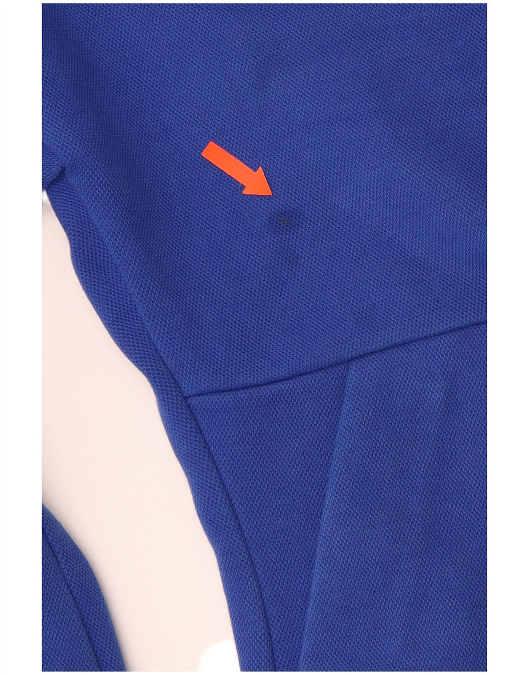 ADIDAS Womens Graphic Zip Hoodie Sweater UK 12/14 Medium Blue Cotton