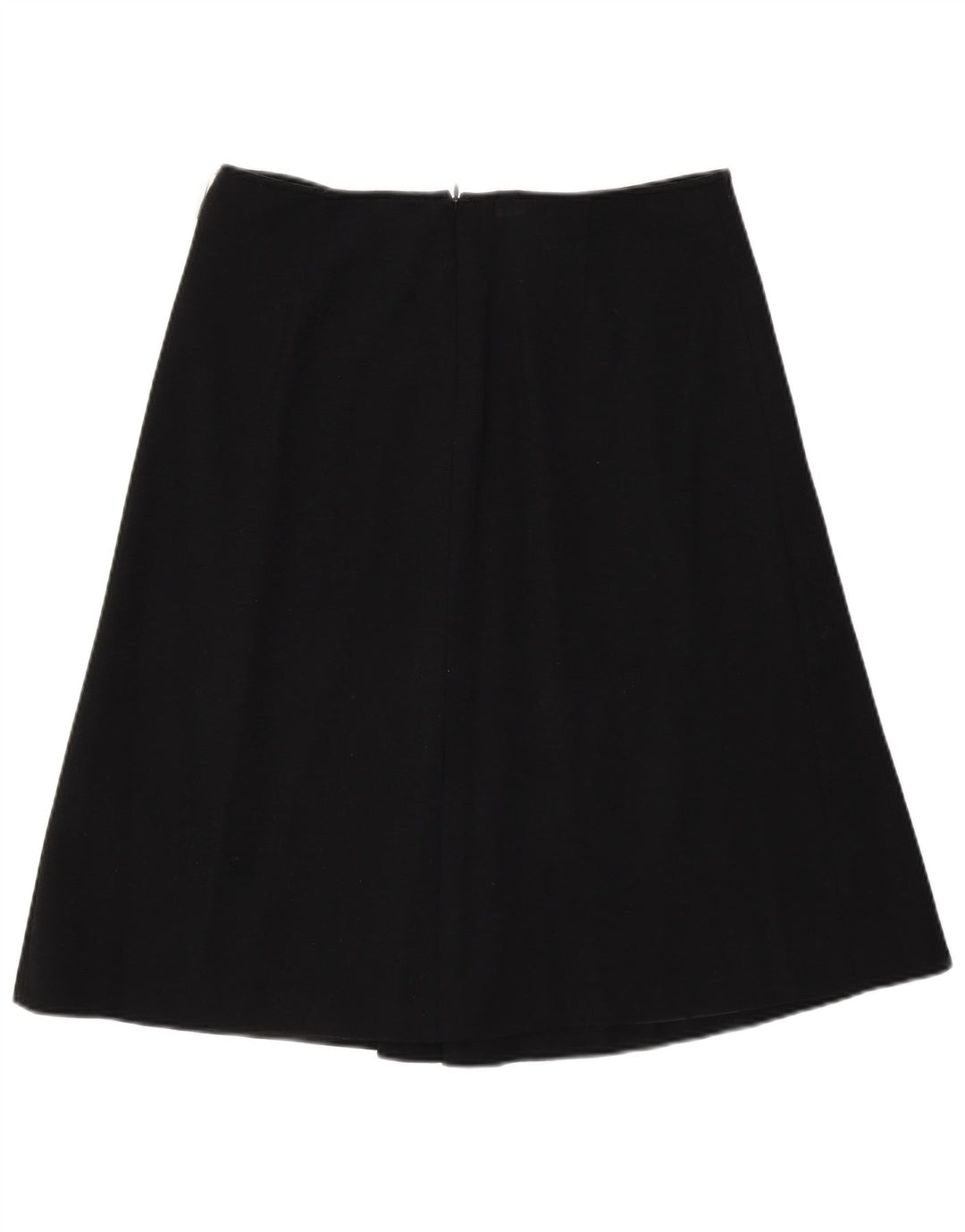 PAOLA ANTONINI Womens A-Line Skirt UK 14 Large W32  Black Wool