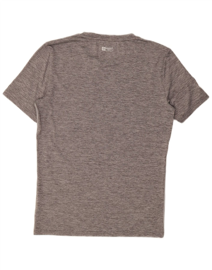 Superdry Mens Graphic T-Shirt Top XL Grey Flecked