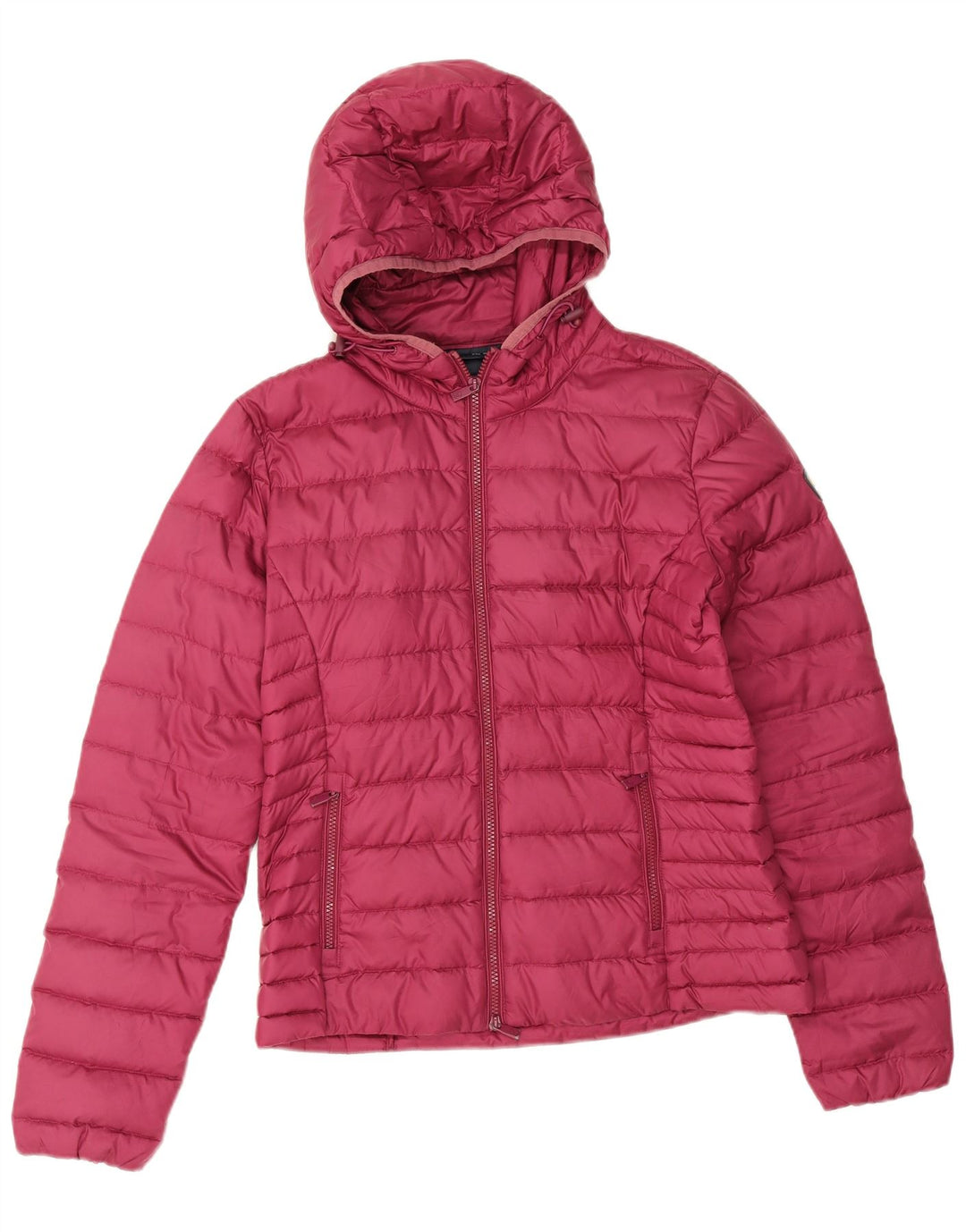 Ciesse Piumini Womens Hooded Padded Jacket IT 46 Large Pink