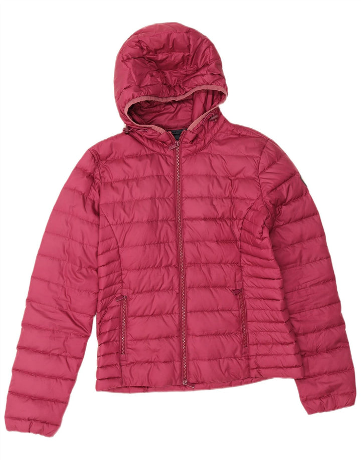 Ciesse Piumini Womens Hooded Padded Jacket IT 46 Large Pink