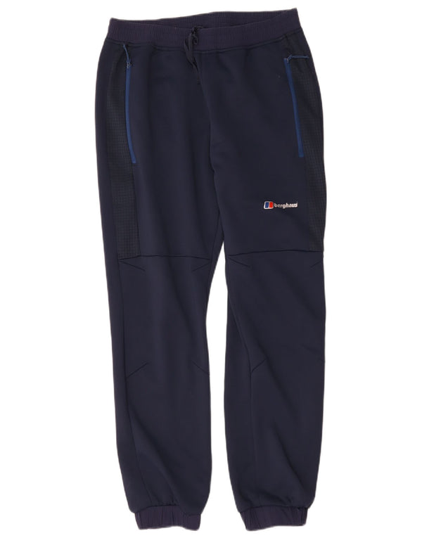 Berghaus Mens Tracksuit Trousers Joggers Medium Navy Blue Polyester