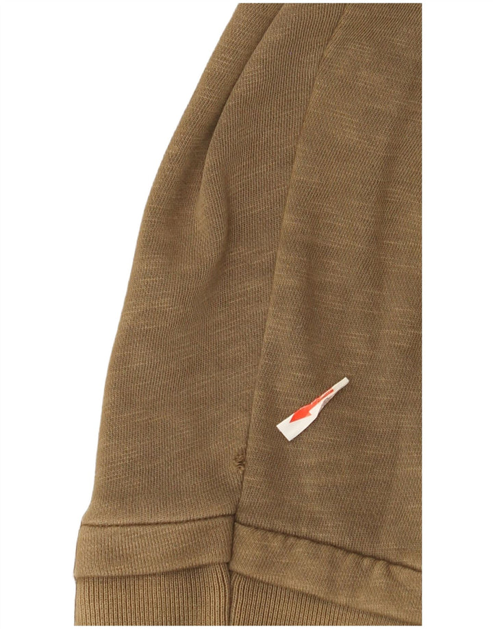 Fat Face Mens Utility Jacket XL Khaki Flecked Cotton