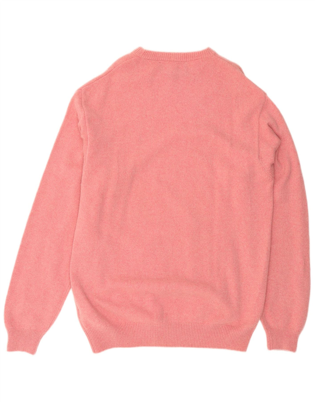 MARLBORO CLASSICS Mens Crew Neck Jumper Sweater XL Pink Wool