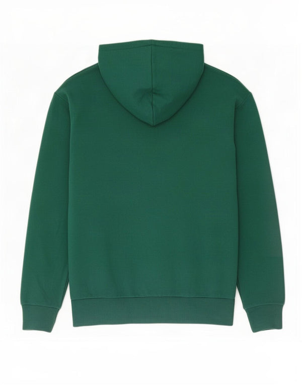 Umbro Mens Graphic Hoodie Jumper Medium Green Cotton