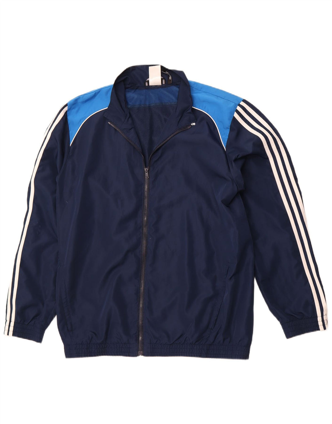 ADIDAS Mens Climalite Tracksuit Top Jacket UK 44/46 Large Navy Blue