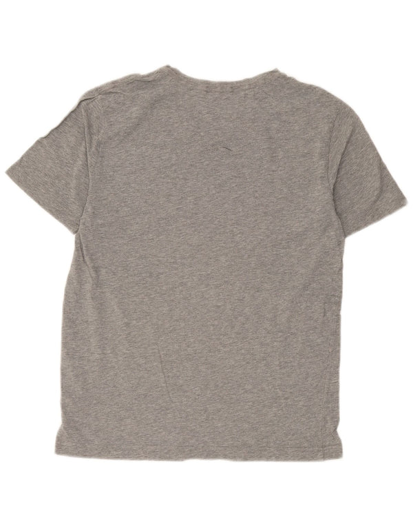 Puma Mens T-Shirt Top Small Grey Cotton