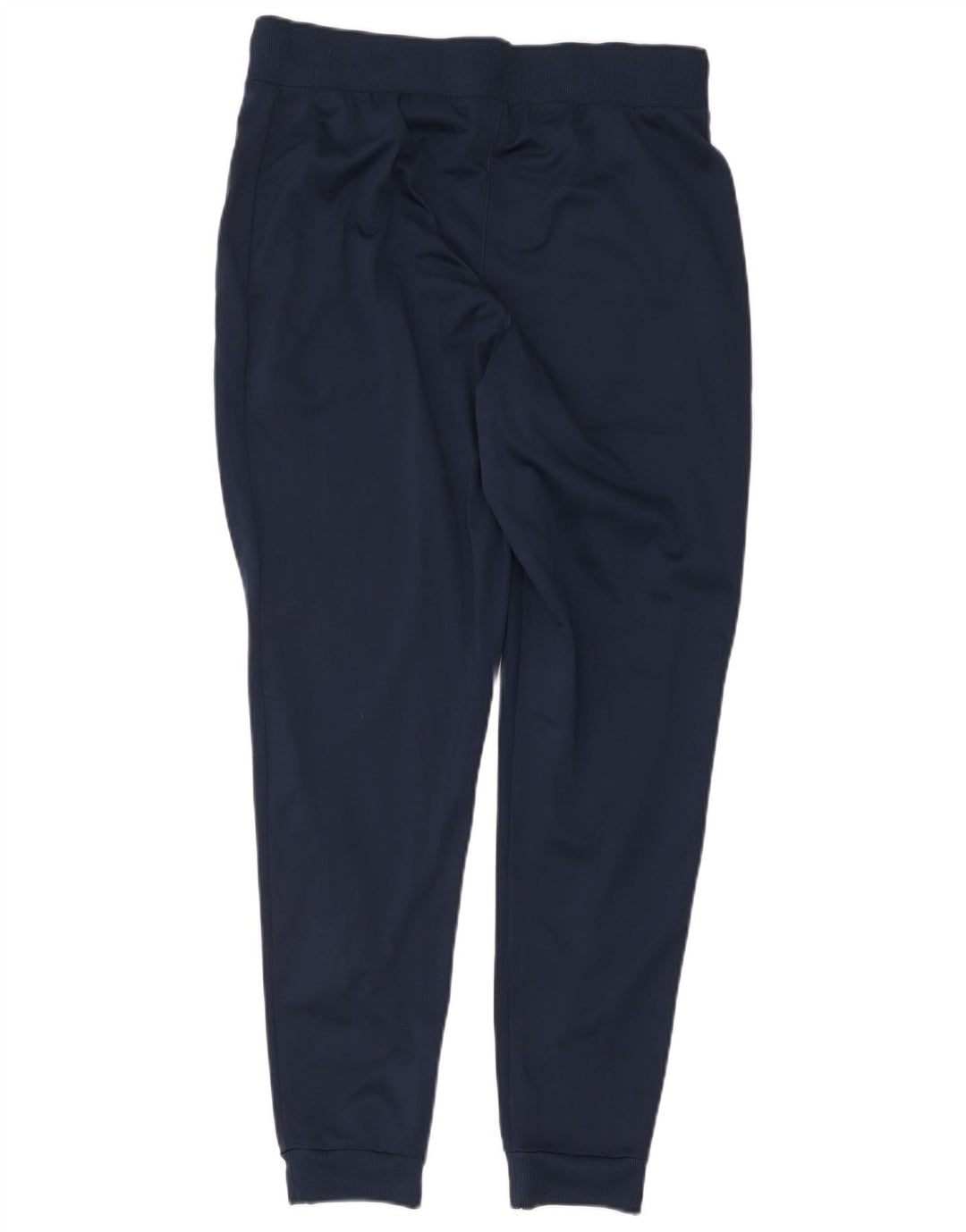 Asics Mens Tracksuit Trousers Joggers Large Navy Blue Polyester