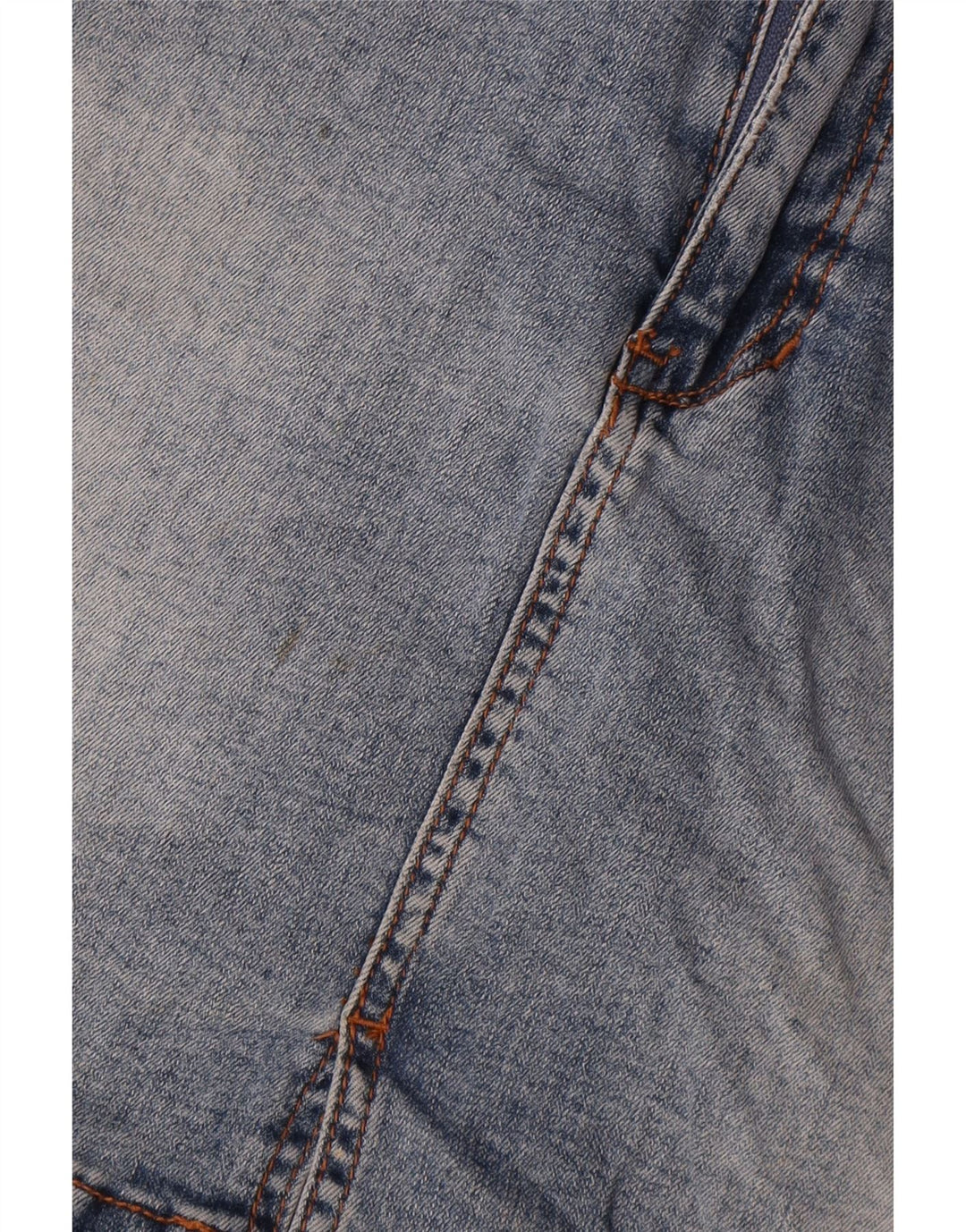 Billabong Womens Denim Skirt W30 Medium Blue Cotton