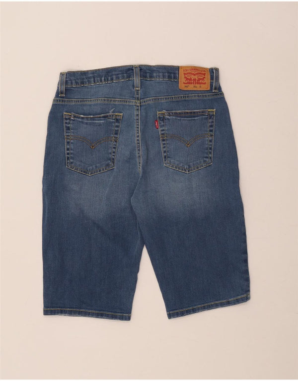 Levi's Boys 502 Regular Taper Denim Shorts 15-16 Years W30  Blue Cotton