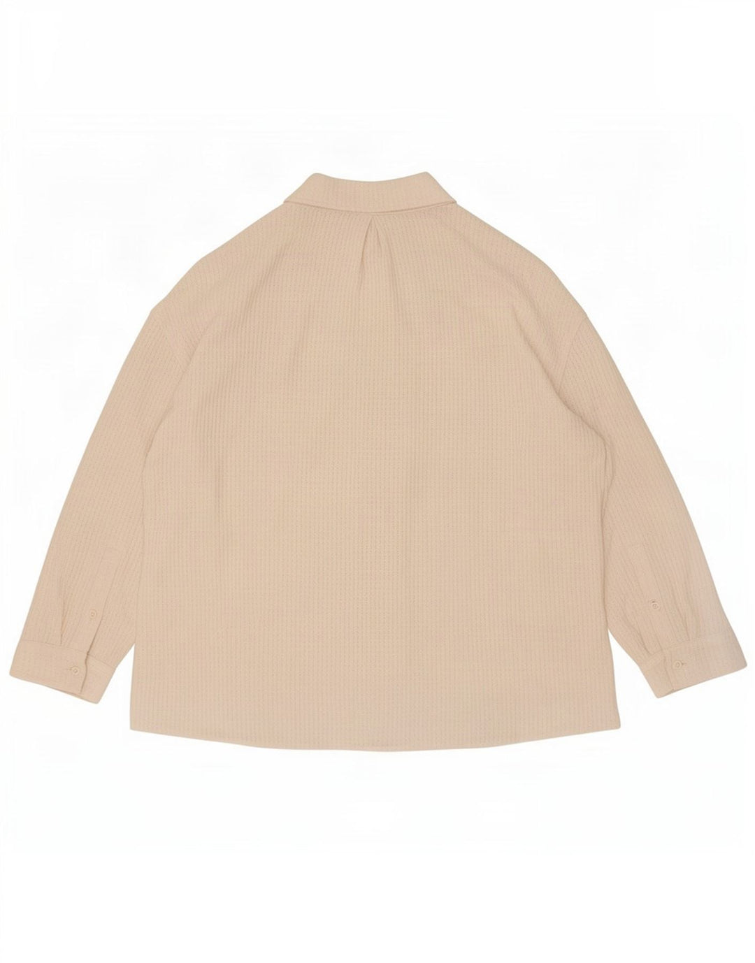 Marks & Spencer Womens Oversized Shirt Blouse UK 16 Large Off White Viscose