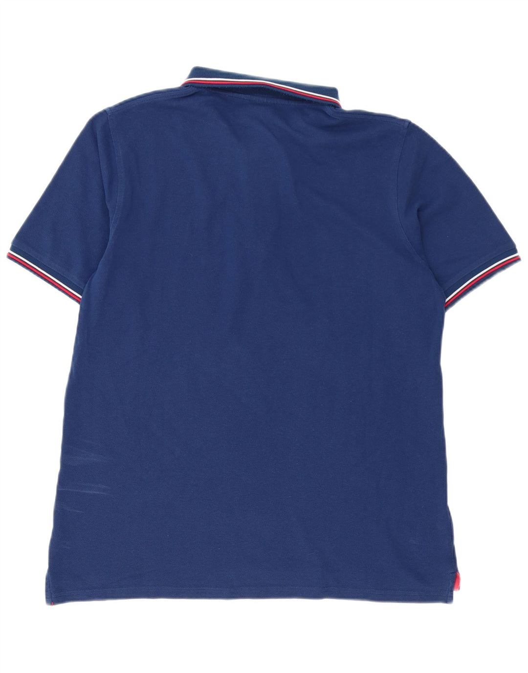 FILA Mens Polo Shirt Large Navy Blue Cotton