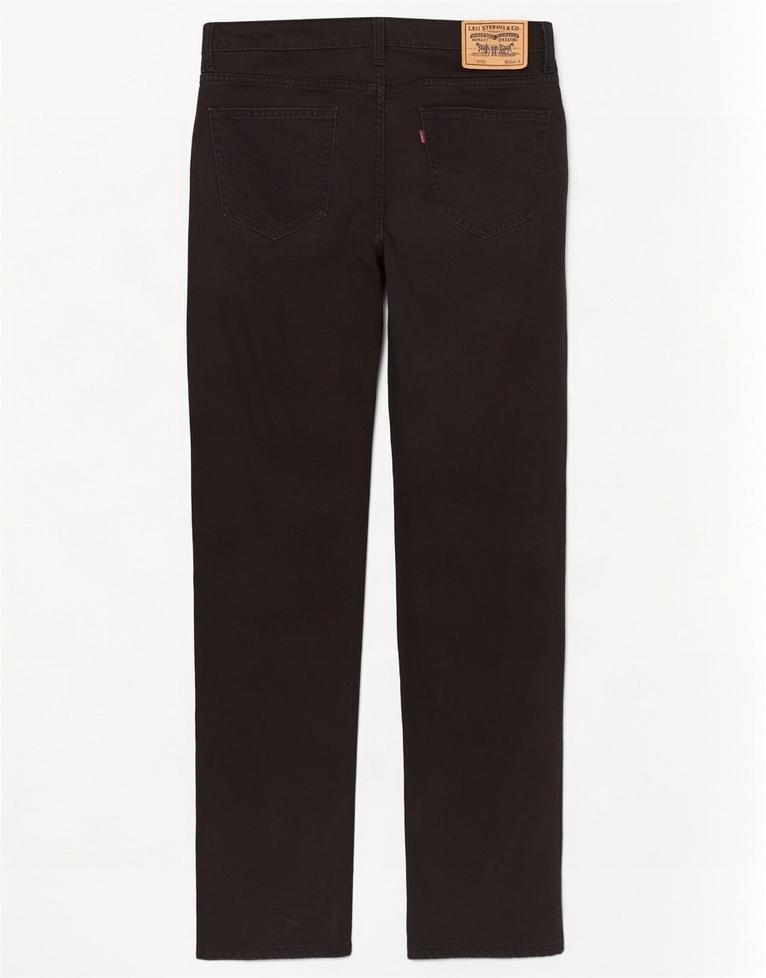 Levi's Mens 752 Straight Jeans W34 L34 Black Cotton
