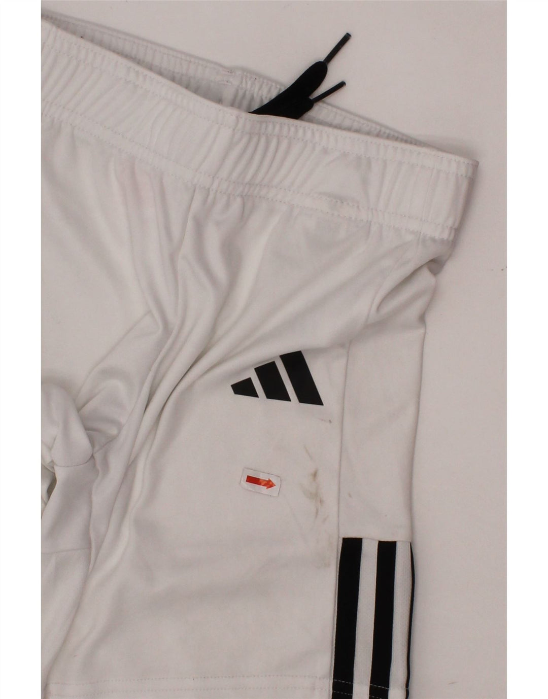 ADIDAS Boys Aeroready Sport Shorts 7-8 Years  White Polyester
